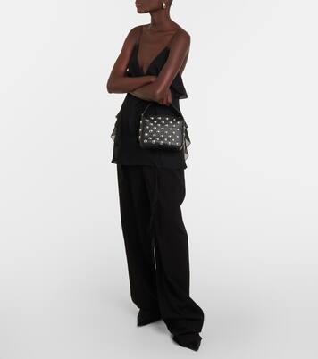 Elena studded leather shoulder bag | Khaite