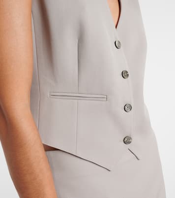Virgin wool waistcoat | Wardrobe.NYC