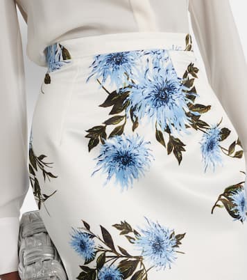 Falda midi Lorelei floral | Emilia Wickstead