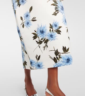 Falda midi Lorelei floral | Emilia Wickstead