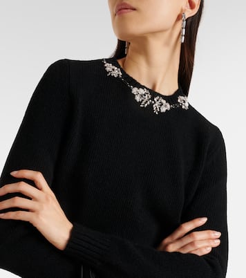 Jersey de lana adornado | Giambattista Valli