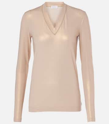 Cotton-blend top | Brunello Cucinelli