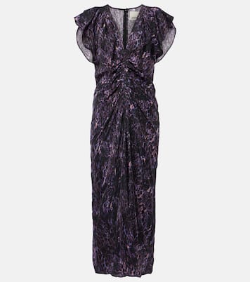 Robe midi Lyndsay imprimée | Isabel Marant