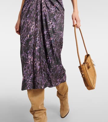Robe midi Lyndsay imprimée | Isabel Marant