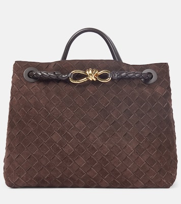 Andiamo Medium suede tote bag | Bottega Veneta
