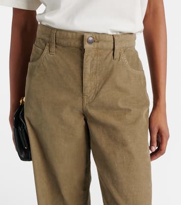 Weite Hose Eglitta aus Baumwoll-Cord | The Row