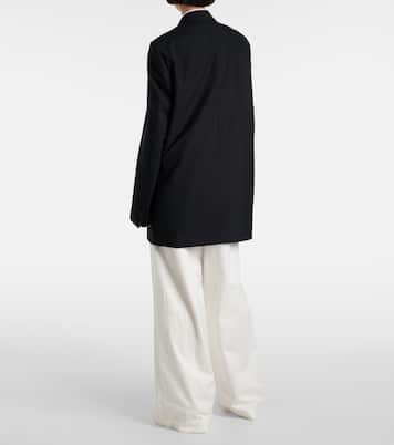 Double-breasted wool blazer | Dries Van Noten