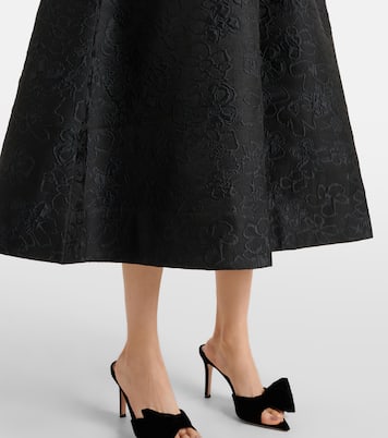 Abito midi Esther in jacquard | Rebecca Vallance