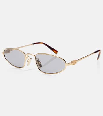 Ovale Sonnenbrille | Miu Miu