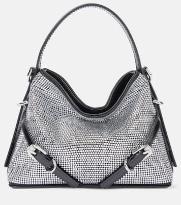 Borsa a spalla Voyou Nano con cristalli | Givenchy