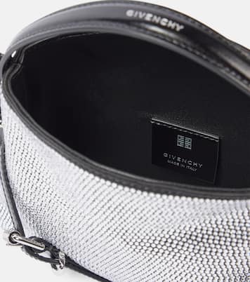 Borsa a spalla Voyou Nano con cristalli | Givenchy