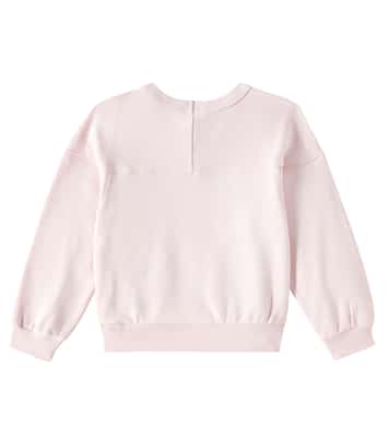 Felpa in cotone con logo | Gucci Kids