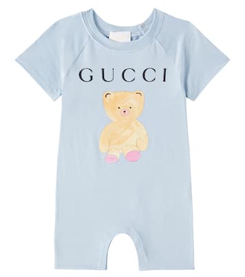 Bebé - body de algodón estampado | Gucci Kids