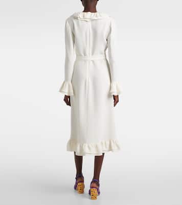 Vestido midi de Cady Couture | Valentino