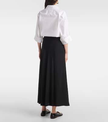 Gonna midi con pieghe | Jil Sander