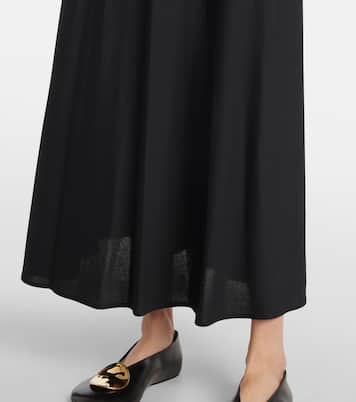 Gonna midi con pieghe | Jil Sander