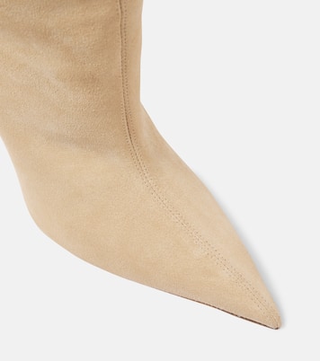 Bottes Nina 105 en daim | Paris Texas