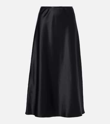 Falda midi Carnet de seda | Max Mara