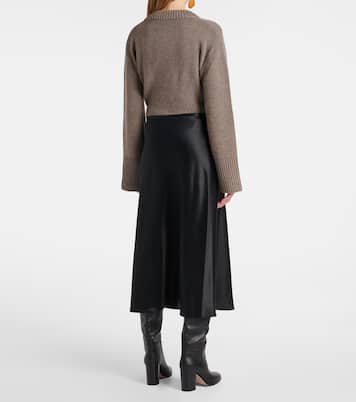 Falda midi Carnet de seda | Max Mara