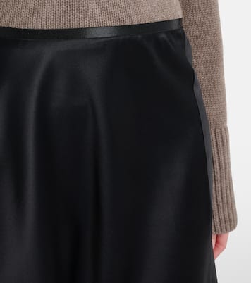 Falda midi Carnet de seda | Max Mara