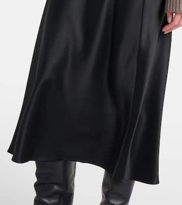Falda midi Carnet de seda | Max Mara