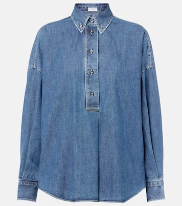 Blusa de denim | Brunello Cucinelli