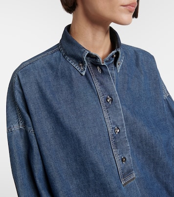Blusa de denim | Brunello Cucinelli