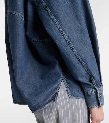 Blusa de denim | Brunello Cucinelli