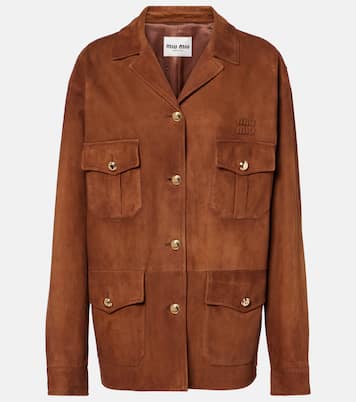 Jacke aus Veloursleder | Miu Miu