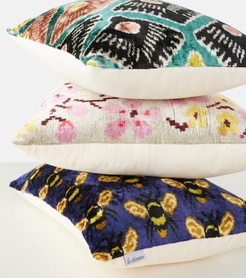 Cuscino Shells in velluto | Les-Ottomans