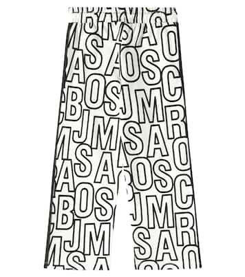 Pantalones deportivos de algodón con logo | Marc Jacobs Kids