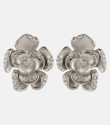 Orecchini Small con cristalli | Oscar de la Renta