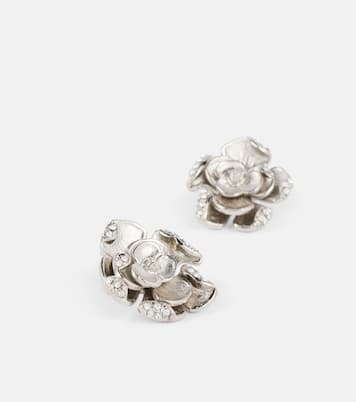 Orecchini Small con cristalli | Oscar de la Renta