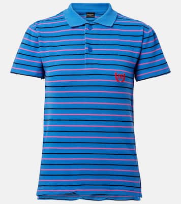 Polo in cotone a righe | Balenciaga