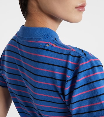 Polo in cotone a righe | Balenciaga