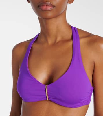 Provence halterneck bikini top | Melissa Odabash
