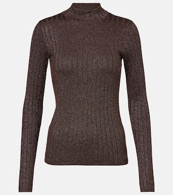 Ribbed-knit cashmere and silk-blend top | Brunello Cucinelli
