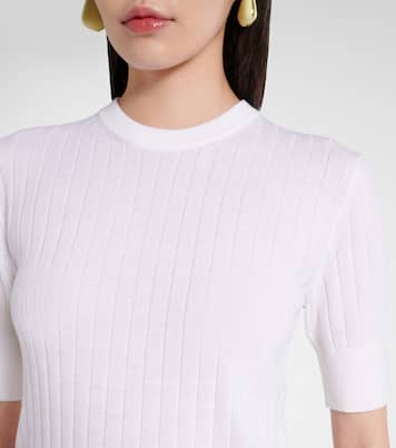 Top acanalado de punto | Bottega Veneta