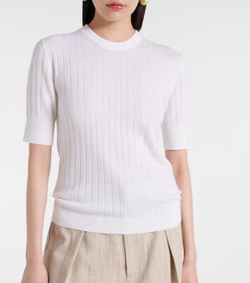 Top acanalado de punto | Bottega Veneta