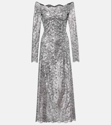 Maxikleid aus Spitze  | Rabanne