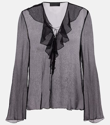 Bluse Gisella aus Seidenchiffon | Nili Lotan