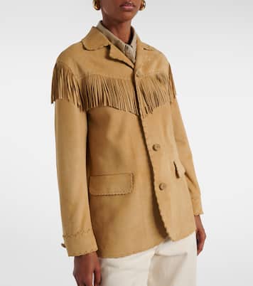 Ryland fringed suede jacket | Ralph Lauren Collection