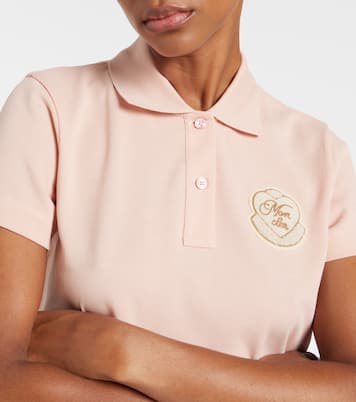 Logo cotton polo shirt | Moncler