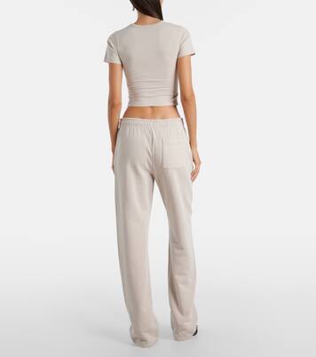 Micro cotton-blend T-shirt | Entire Studios