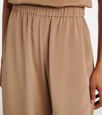 Bonn silk-blend wide-leg pants  | Max Mara