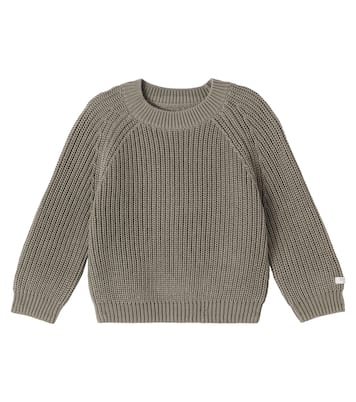 Baby - Pullover Jade in cotone a coste | Donsje