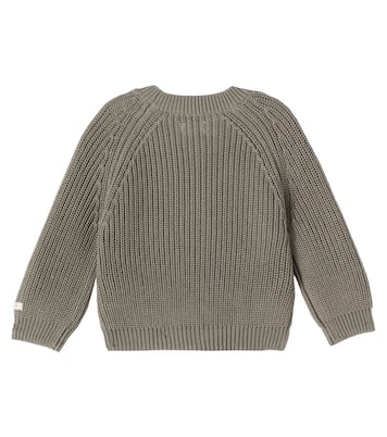 Baby - Pullover Jade in cotone a coste | Donsje
