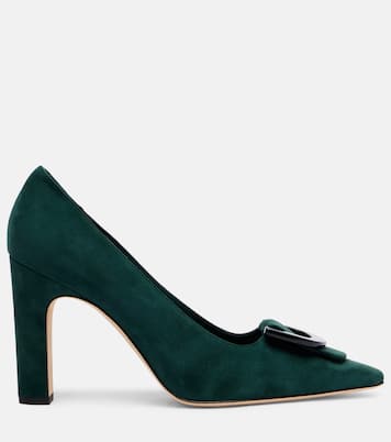 Pumps Beti 105 in suede | Manolo Blahnik