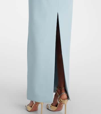 Kori satin-trimmed gown | Solace London