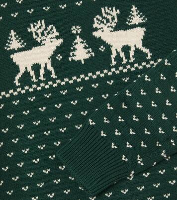 Cotton and wool-blend sweater | Polo Ralph Lauren Kids